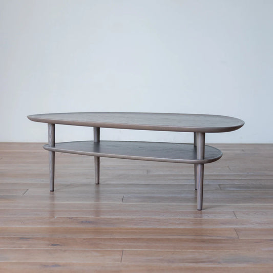アウトレット BORDO Clam Table 105 oak gray | A1122