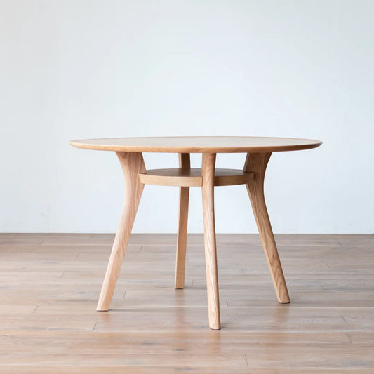 アウトレット AGILE Circle Dining Table 105 oak | A1144