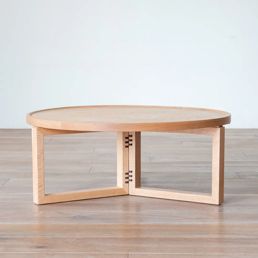 アウトレット SPAGO Circle Table 070 oak|A1157