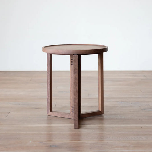 アウトレット SPAGO Circle Table 042 Low walnut | A1177
