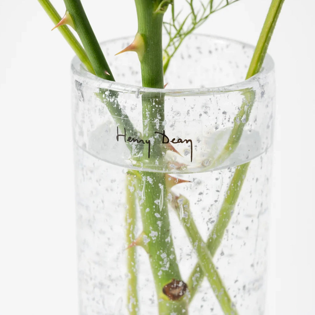 Pipe S D6×H18.5 フラワーベース(シルバー) |Henry Dean