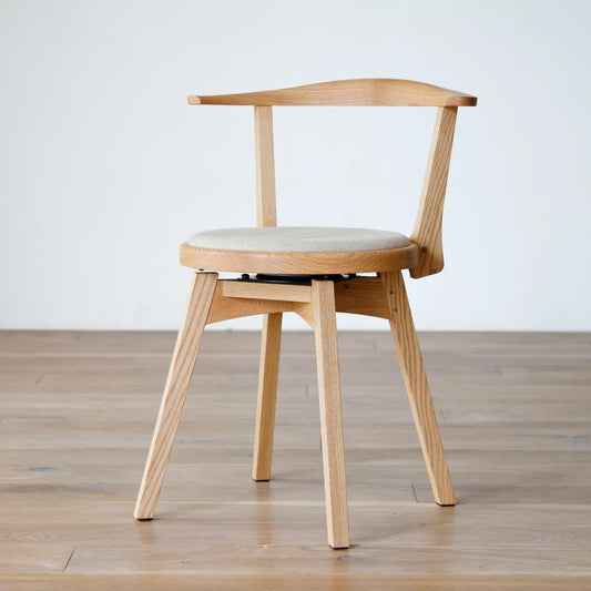 アウトレット AGILE Round Chair oak リコ シャンパン|A1102