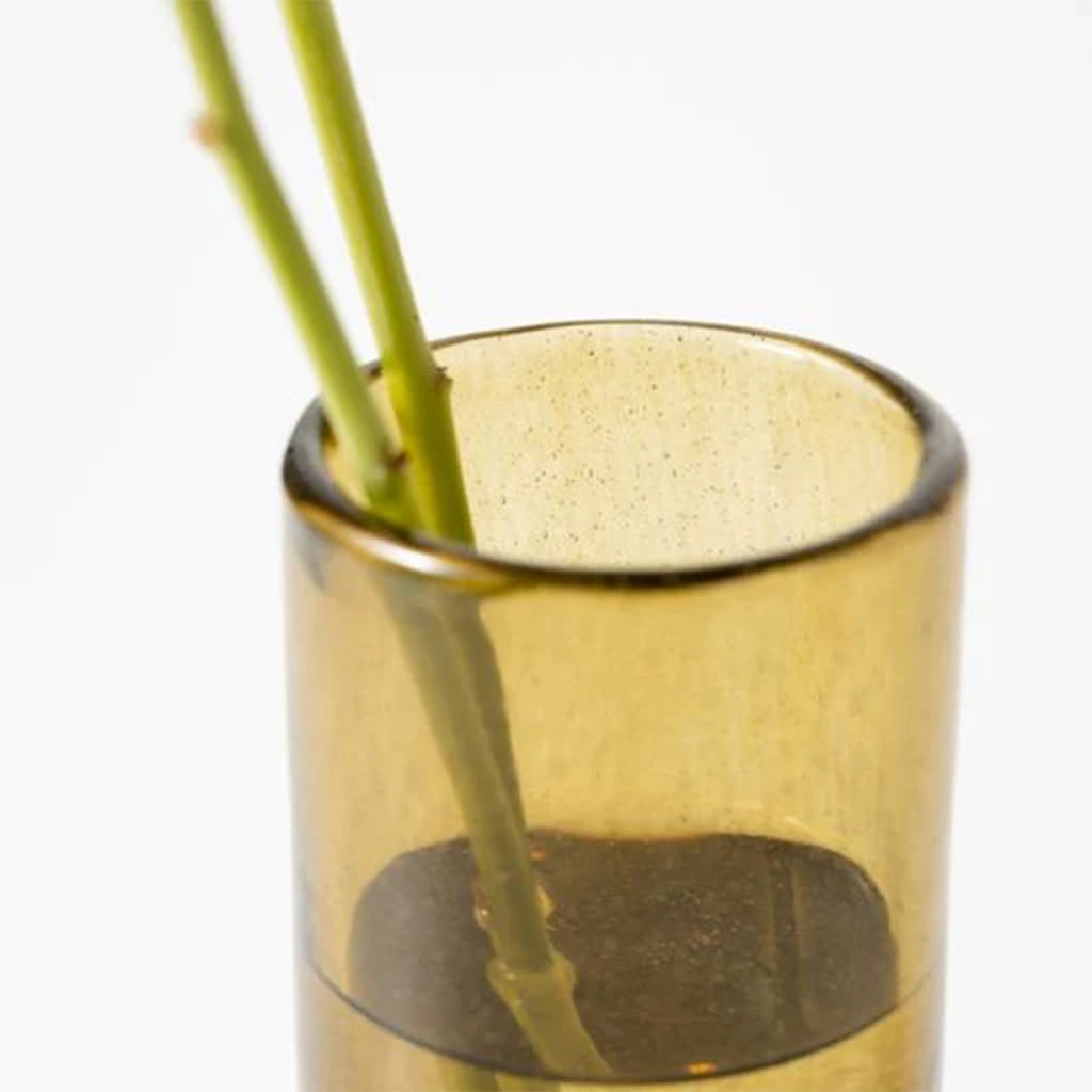 Pipe S D6×H18.5 フラワーベース(オリーブ) |Henry Dean