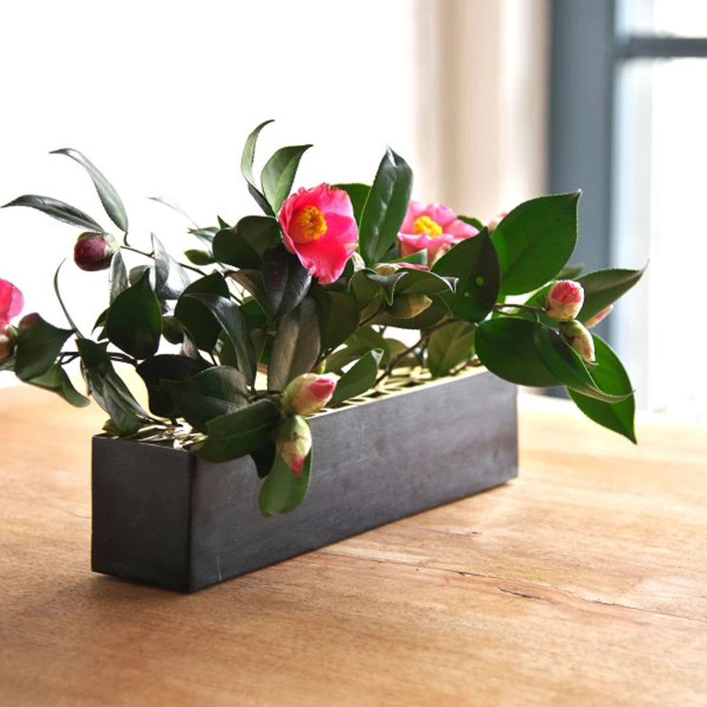 ②タータン 花瓶 フラワーベース コンポート 果物入れ インテリア 物入れ ANG RECTANGULAR フラワーベース|KLONG – PIANO ISOLA
