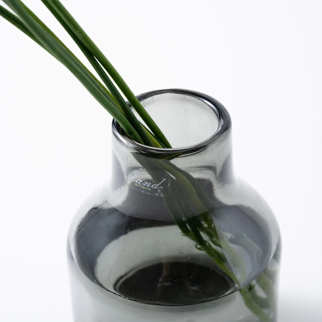 Barbat Sサイズ D12×H17 フラワーベース(スモーク) |Henry Dean