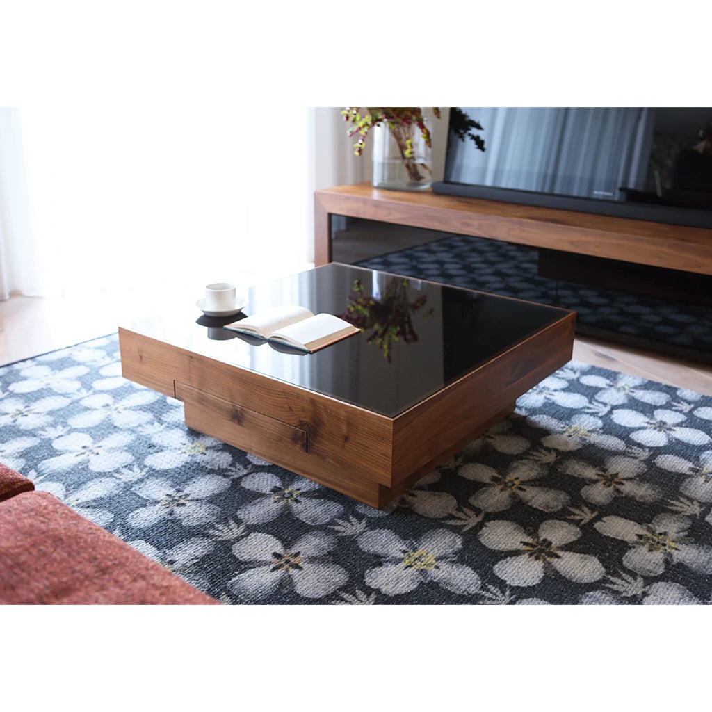 【ヒラシマ】ローテーブルCHOCOLAT Living Table 084オーク CHOCOLAT Living Table (glass top) – PIANO ISOLA