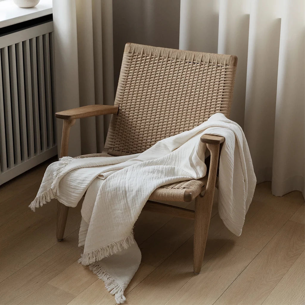 LAVENDER THROWS(gray)130×180cm|elvang