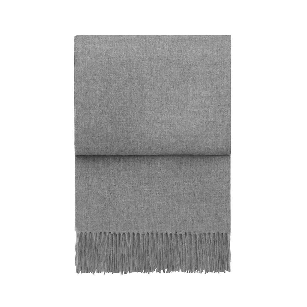 LUXURY THROWS(light grey)130×200cm|elvang