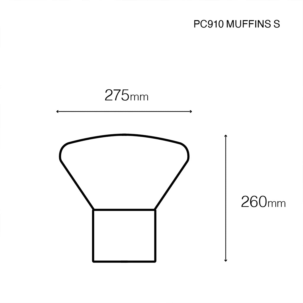 MUFFINS スタンドライト Sサイズ|BROKIS