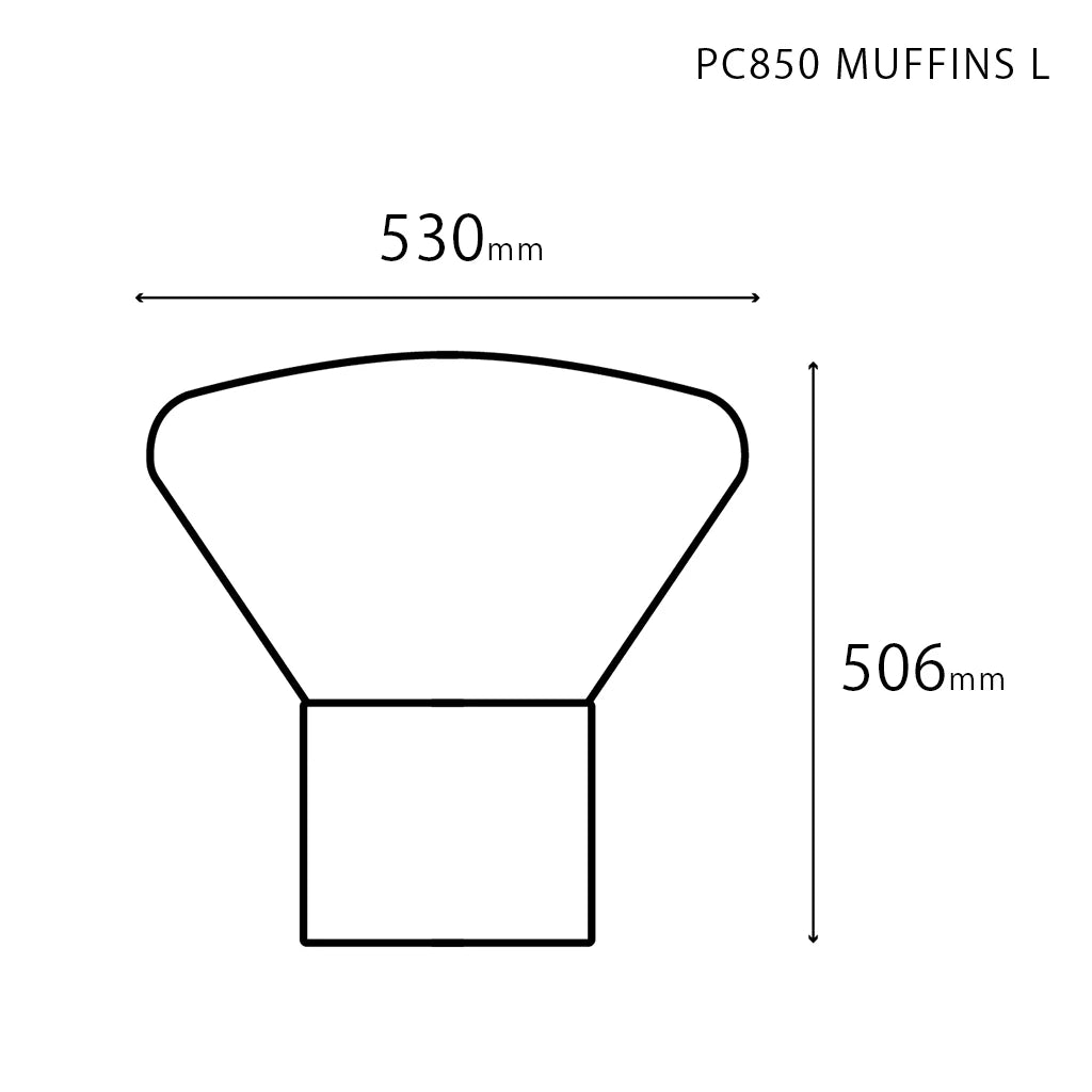 MUFFINS スタンドライト Lサイズ|BROKIS