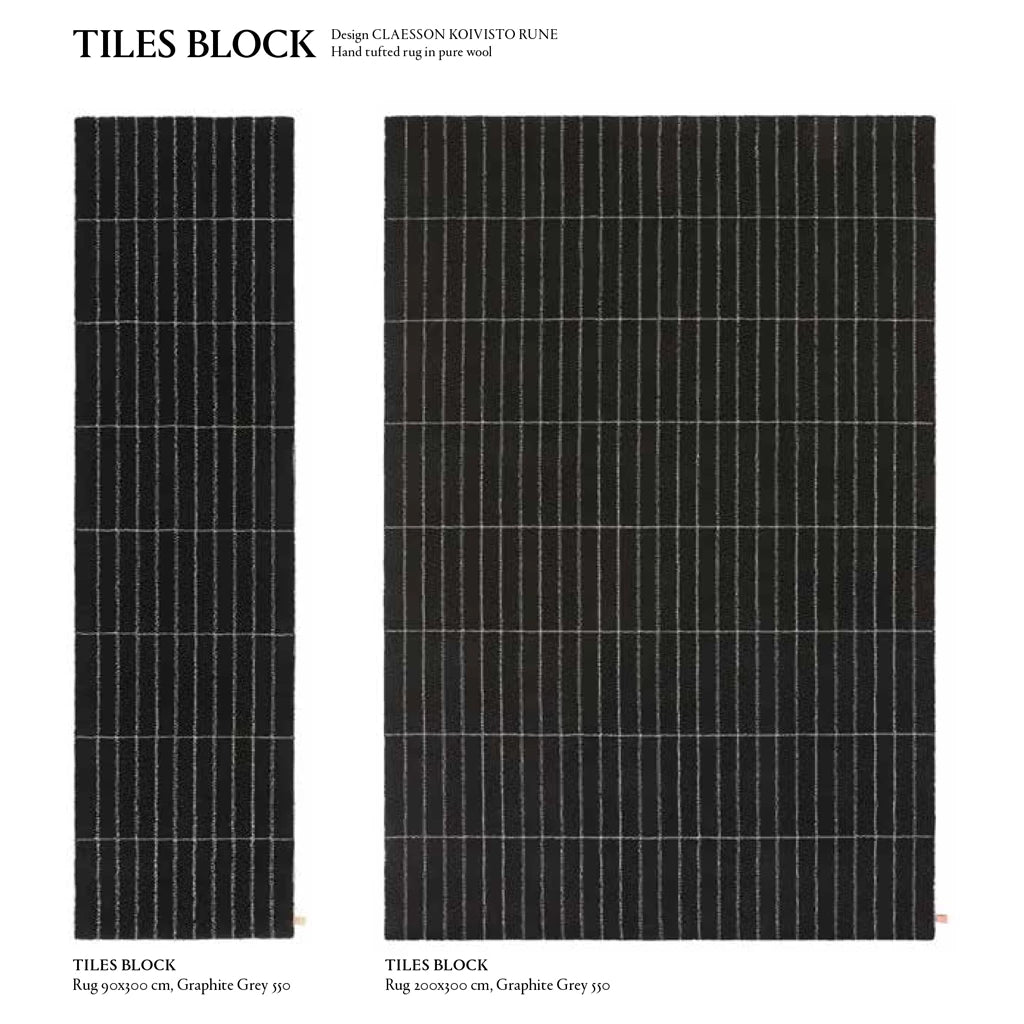 ラグ TILES BLOCK|KASTHALL