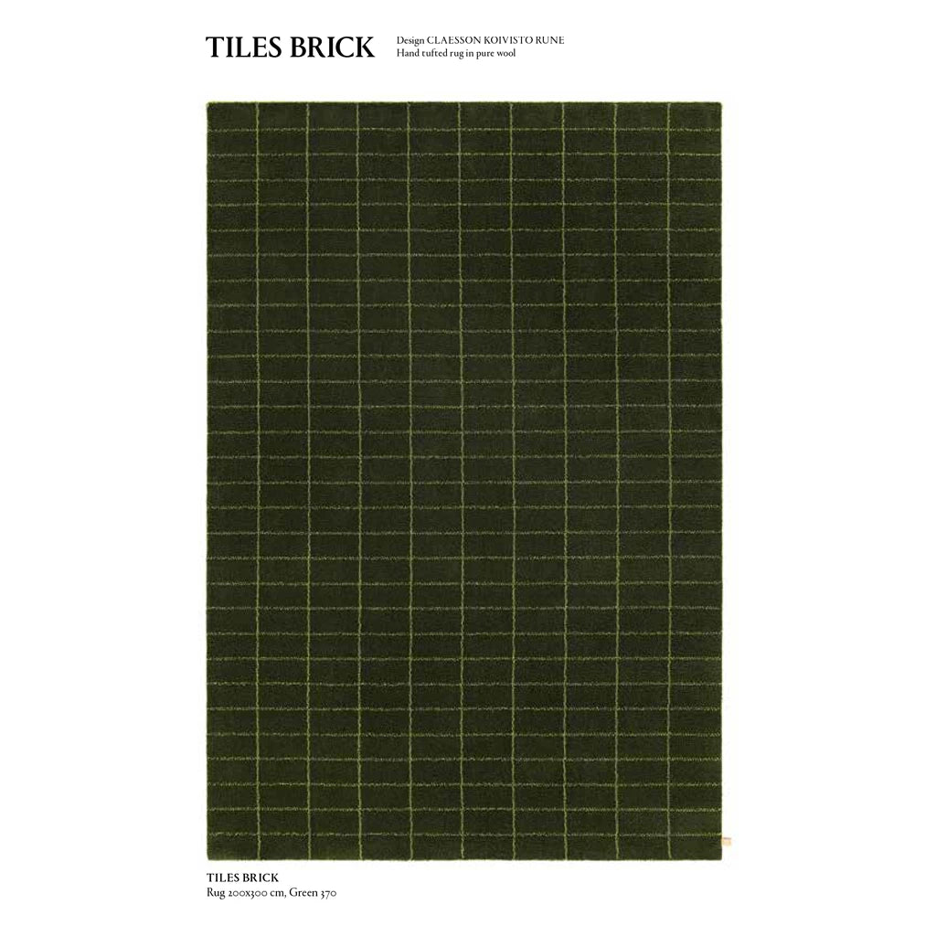 ラグ TILES BRICK|KASTHALL
