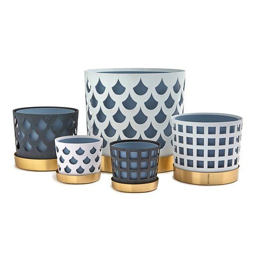 TRIO SQUARE フラワーポット Large|KLONG