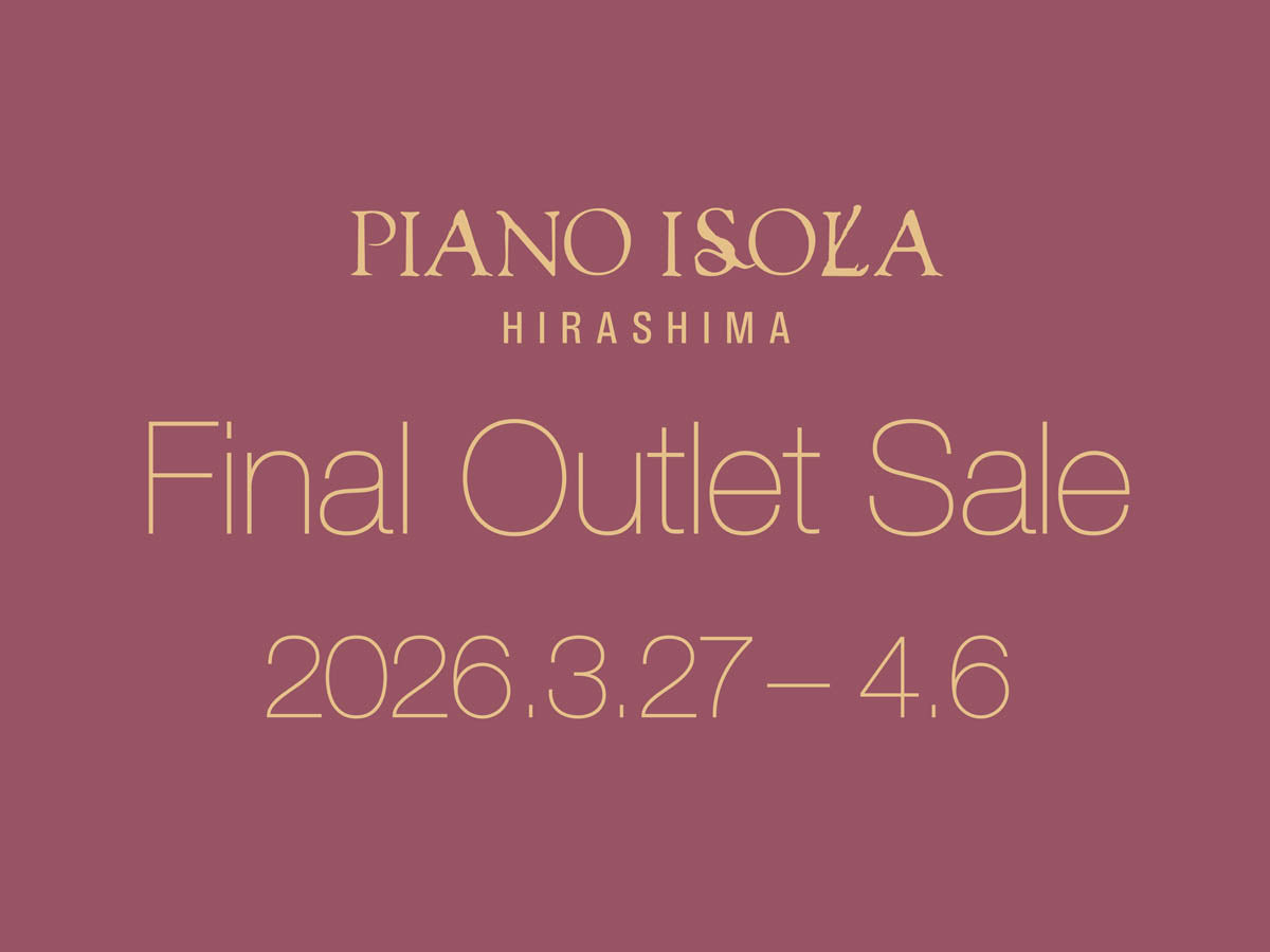 FINAL OUTLET SALE 2026.3.27 - 4.6（終了しました）