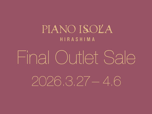 FINAL OUTLET SALE 2026.3.27 - 4.6（終了しました）