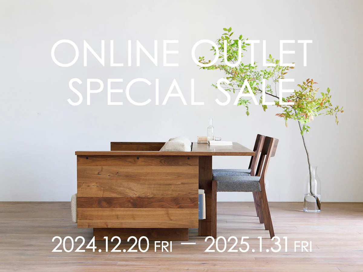 OUTLET 年末年始 SPECIAL SALE 2024.12.20 fri - 2025.1.31 fri