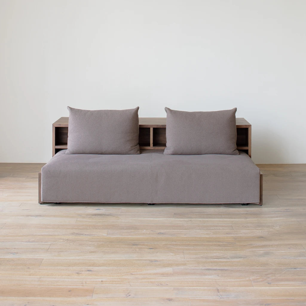 アウトレット SOLIDO Daybed 4set walnut リコ モカ | A0879 - A0881