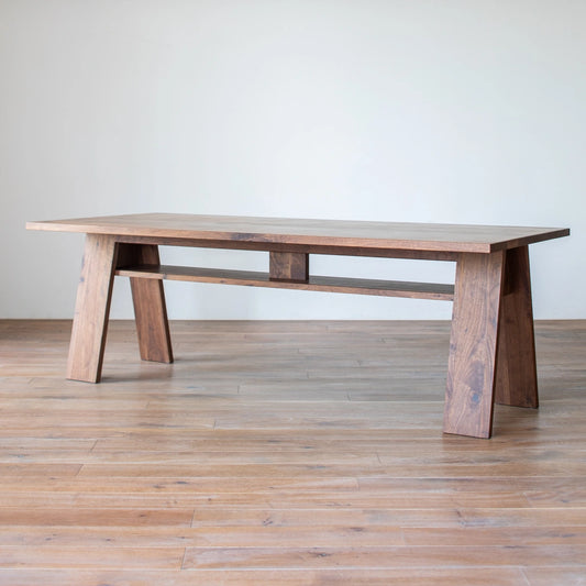 アウトレット SOLIDO Dining Table 210 walnut｜A0945