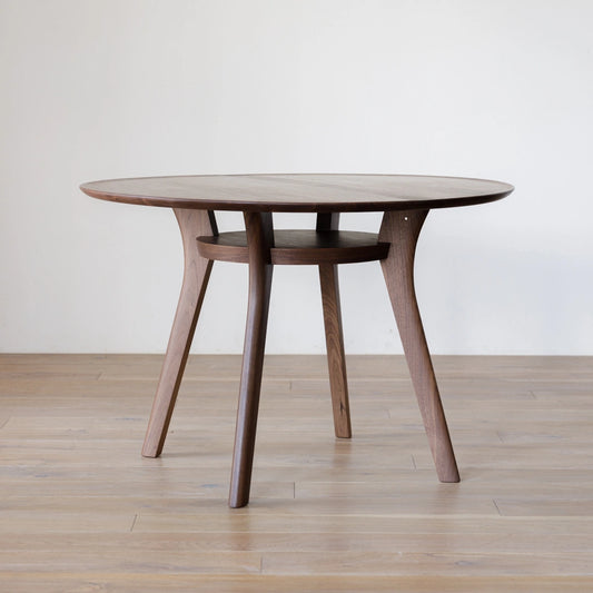 アウトレット AGILE Circle Dining Table 105 walnut｜A1010