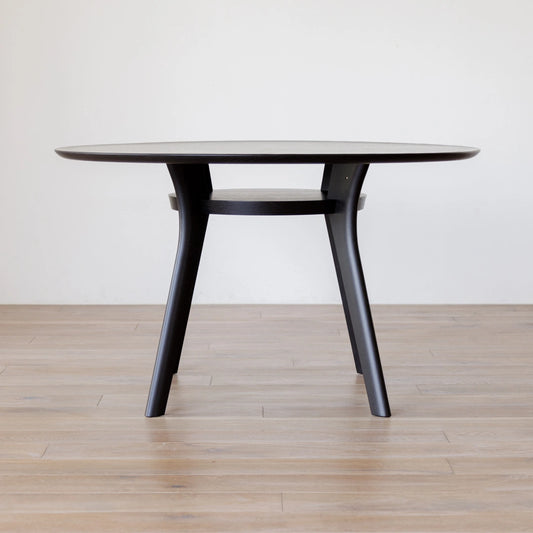 アウトレット AGILE Circle Dining Table 119 oak black｜A1011