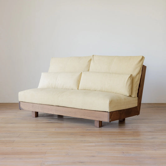 アウトレット LIBERIA PLUS Sofa 168 walnut カプリスコーンシルク | A1012