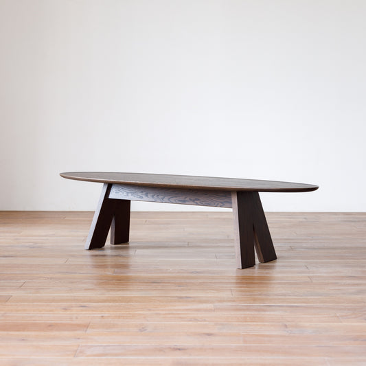 アウトレット NETTO Coffee Table 168 oak  charcoal｜A1036
