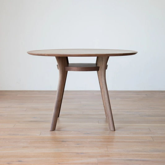 アウトレット AGILE Circle Dining Table 105 walnut  | A1117