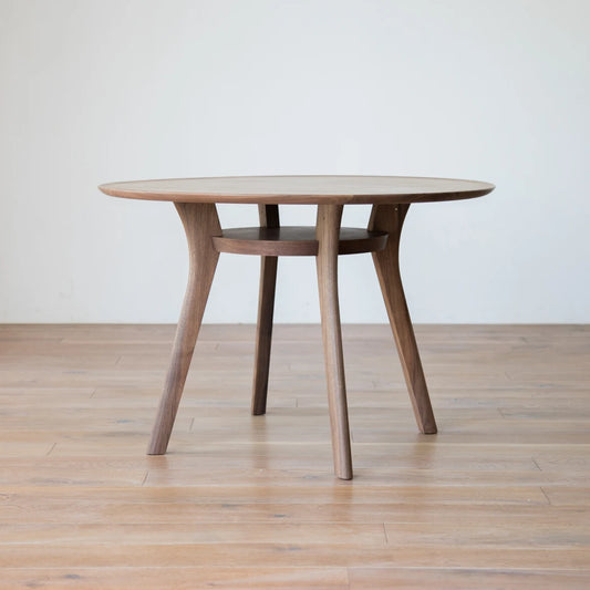 アウトレット AGILE Circle Dining Table 105 walnut  | A1117