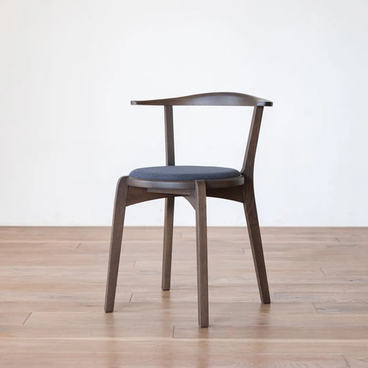 アウトレット AGILE Side Chair oak charcoal カプリスミッドナイト｜A1133