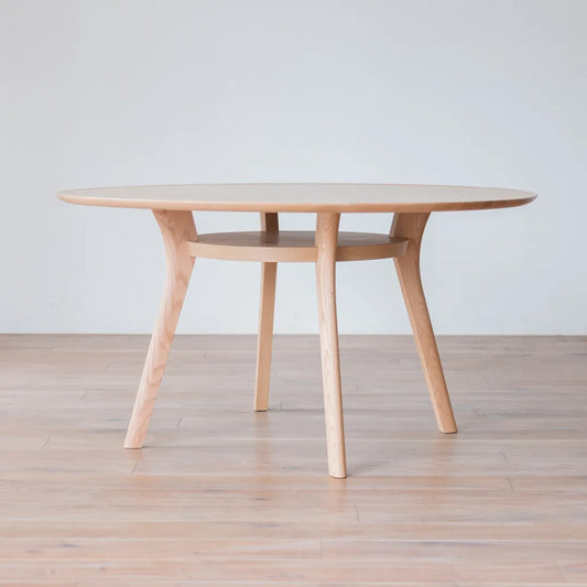アウトレット AGILE Circle Dining Table 133 oak  | A1145
