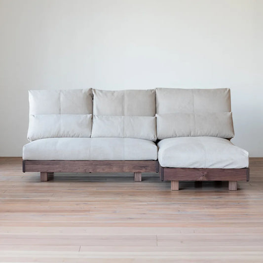 アウトレット LIBERIA PLUS Sofa 2set walnut カプリスカーキ｜A1166