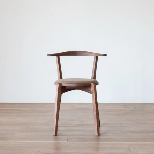 アウトレット AGILE Side Chair walnut カプリストラッフル｜A1168