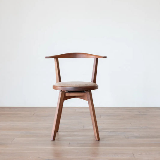 アウトレット AGILE Round Chair walnut パナマ101｜A1169