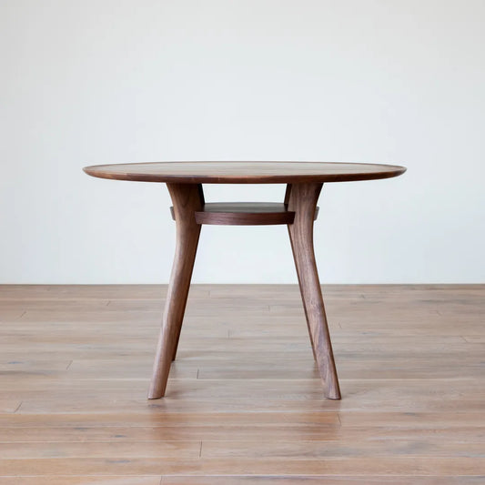 アウトレット AGILE Circle Dining Table 105 walnut｜A1171