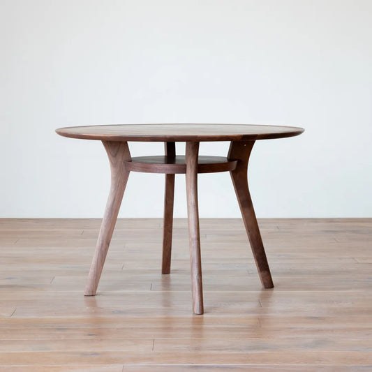 アウトレット AGILE Circle Dining Table 105 walnut｜A1171