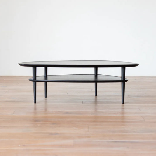 アウトレット BORDO Clam Table 105 oak black | A1176