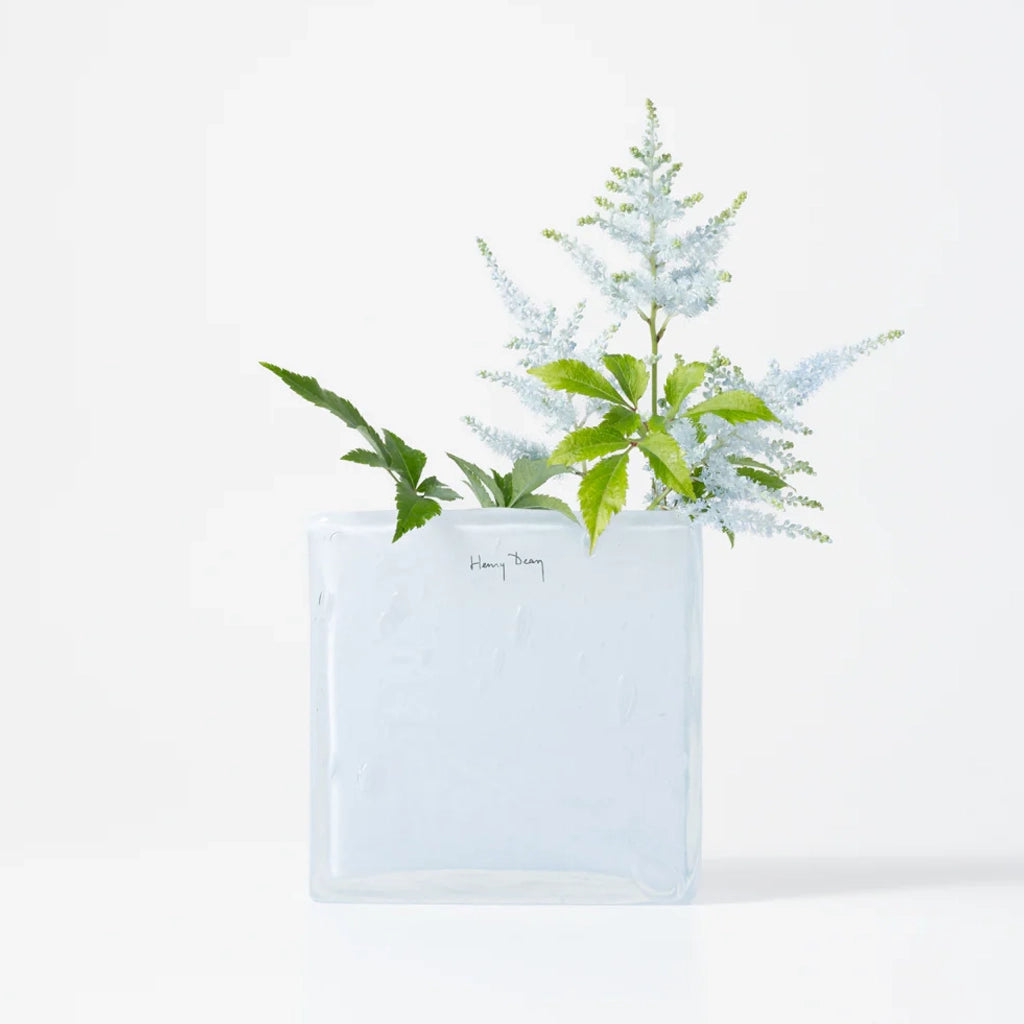 Square XS H12cm フラワーベース（デュー） ｜Henry Dean