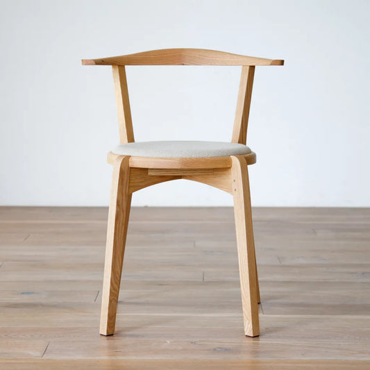 アウトレット AGILE Side Chair oak リコ シャンパン｜A1101