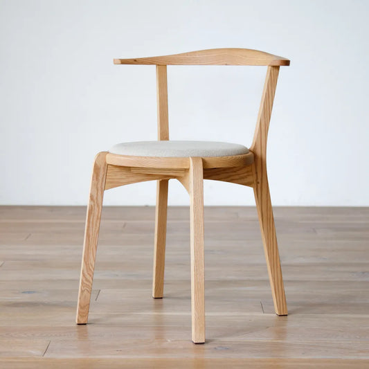 アウトレット AGILE Side Chair oak リコ シャンパン｜A1101