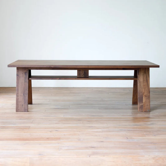 アウトレット SOLIDO Dining Table 210 walnut｜A1104