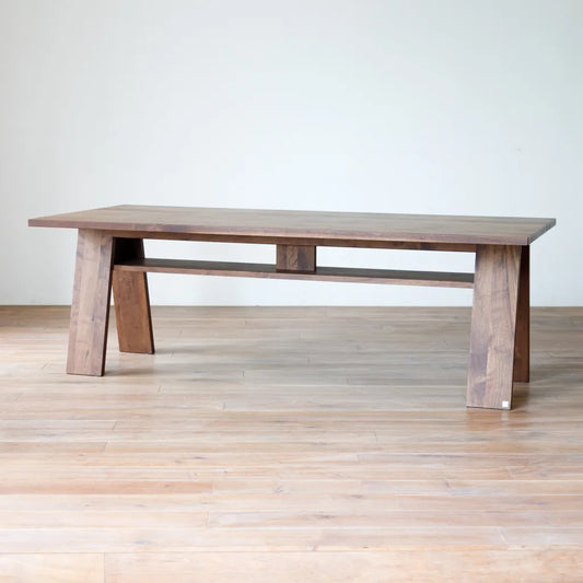 アウトレット SOLIDO Dining Table 210 walnut｜A1104