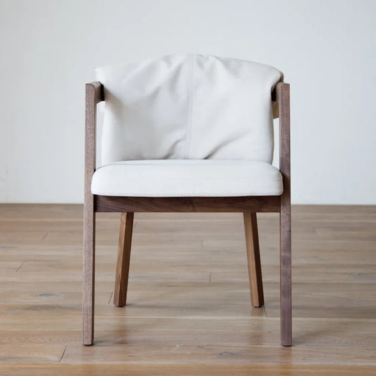 アウトレット SOLIDO Arm Chair walnut カプリスヘンプ｜A1106