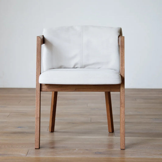 アウトレット SOLIDO Arm Chair walnut カプリスヘンプ｜A1108