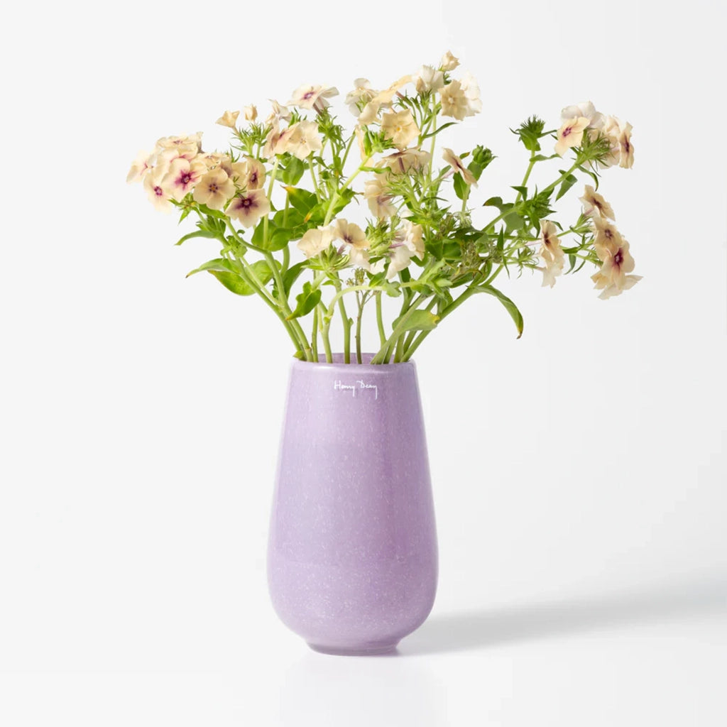 ラベンダー　Henry Dean Stromboli S ラベンダー Henry Dean Stromboli S Henry Dean Flower Vase