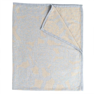 blanket 無量花 シングル（blue）140×180cm｜KLIPPAN – PIANO ISOLA