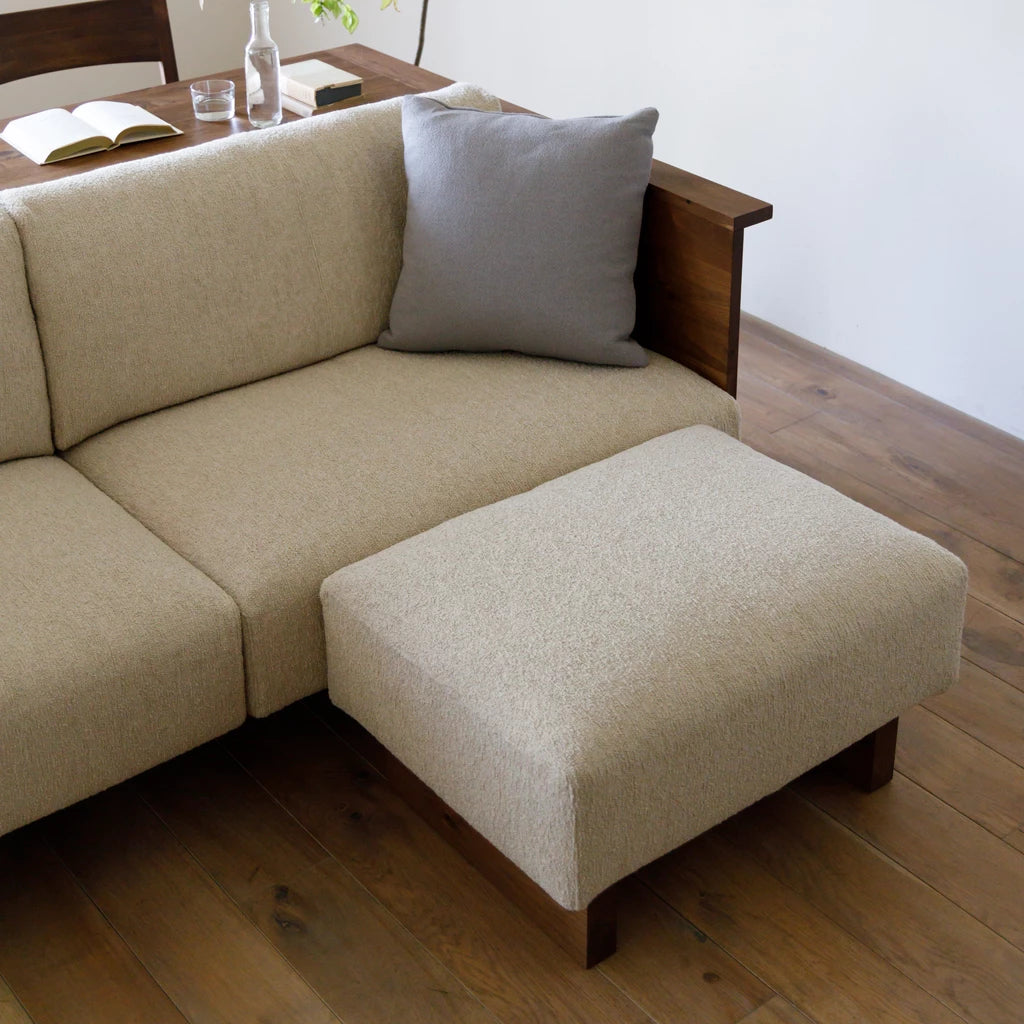 美品 HIRASHIMA CARAMELLA ウォールナット材 オットマン CARAMELLA Ottoman – PIANO ISOLA