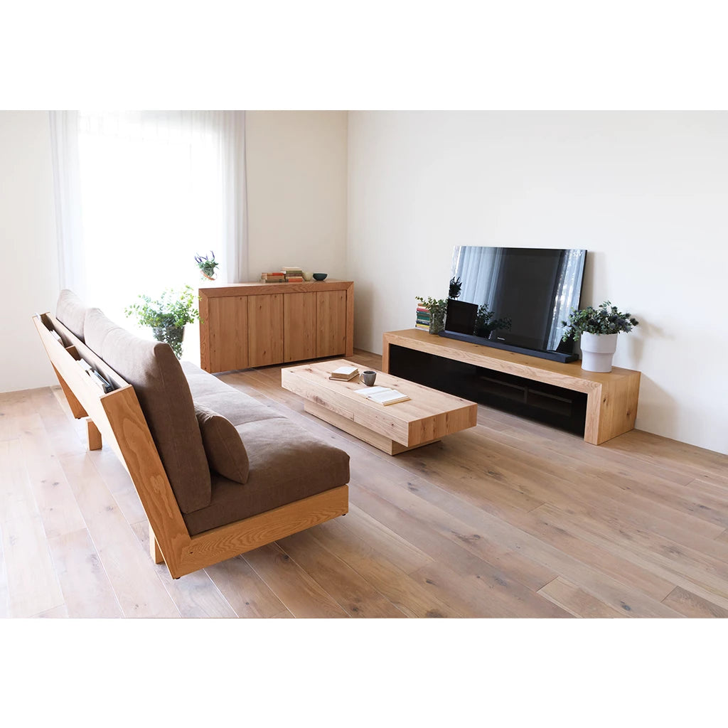 ヒラシマ】ローテーブルCHOCOLAT Living Table 084オーク ヒラシマ】ローテーブルCHOCOLAT Living Table 084オーク