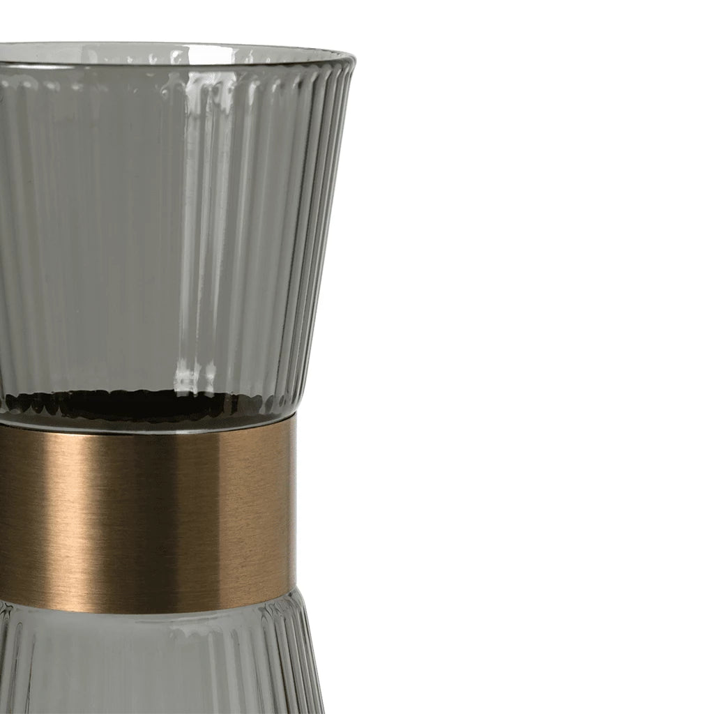 GRAND CRU：Drinking Glass ウォーターカラフェ（スモーク） 1L ｜ROSENDAHL COPENHAGEN