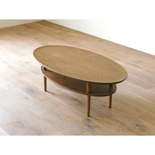 アウトレット LEGARE Oval Table 105 oak brown｜A0302