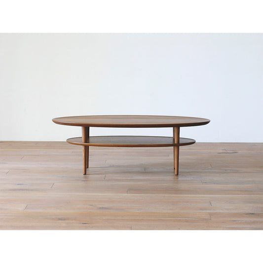 アウトレット LEGARE Oval Table 105 oak brown｜A0303